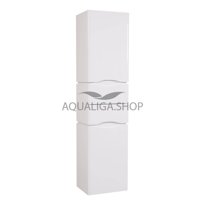 Пенал Аквародос Венеция консольный белый 40 см правый АР0001372