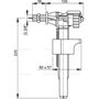 Впускной механизм Alca Plast с бок. подвод. пластик A15-3/8 №2