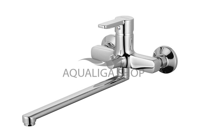 Смеситель для ванны с длинным изливом AquaRodos Aqua АР0002689