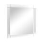 Зеркало Аквародос Роял белое патина хром 100 см АР0002744 №1
