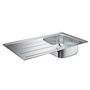 Кухонная мойка с нержавеющей стали 860х500 Grohe Sink K200 31552SD0 №1