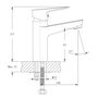 Набор смесителей для ванны и кухни (4 в 1) Imprese kit30094 №7