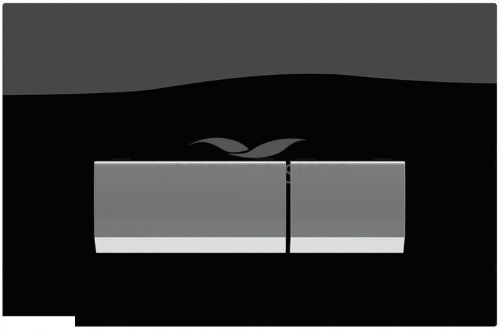 Панель смыва Koller Pool Integro Black Glass