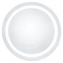 Зеркало круглое Lidz 140.08.01 58х58 LED LD55781400801W №4