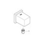 Подключение душевого шланга Grohe Euphoria Cube 27704000 №2