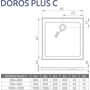Душевой поддон Radaway Doros Plus C 100 SDRPC1010-01 №3