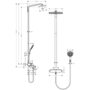 Душевая система для ванны Hansgrohe Raindance Select Showerpipe 360 27113400 №5