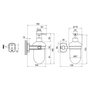 Дозатор для жидкого мыла Qtap Liberty CRM 1152 QTLIBCRM1152 №2