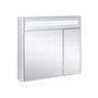 Зеркальный шкаф Qtap Robin 800х730х145 White с LED-подсветкой QT1377ZP8001W №3