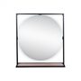 Зеркало Qtap Taurus 80 см Black/Whitish oak с LED-подсветкой QT2478ZP800BWO №4